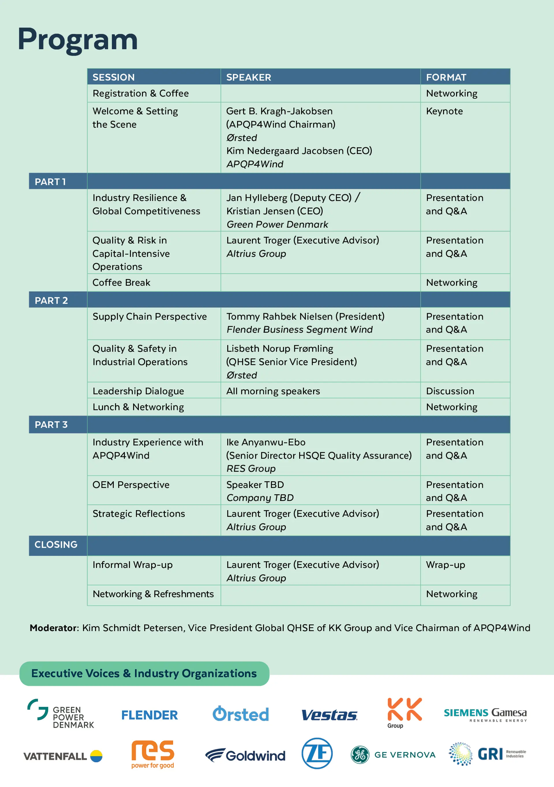 Invitation Executive Forum 2026 Part 2