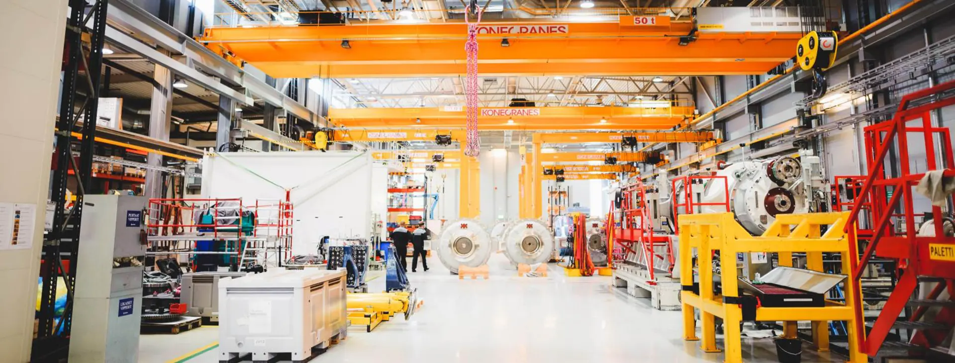 Moventas HQ Shop Floor