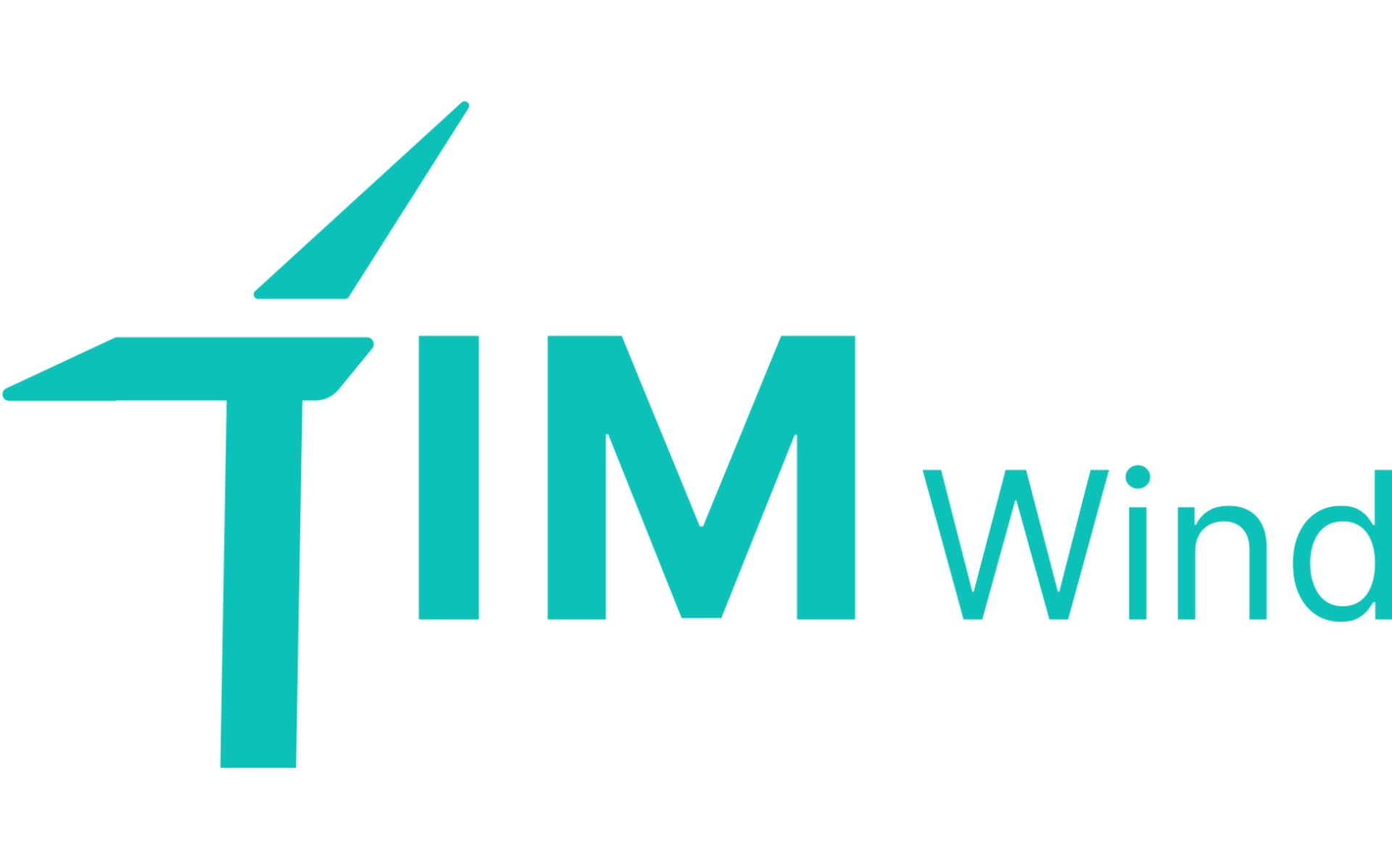 TIM Wind Logo Teal